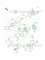 Oil Pump pour Kawasaki KLX650R 1996