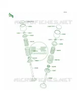 Valves pour Kawasaki KLX650R 1996