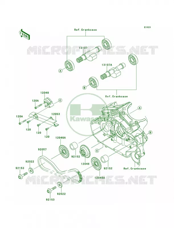 Balancer Kawasaki MOTOS 1700 2014 Vulcan 1700 Nomad ABS  VN1700DEF