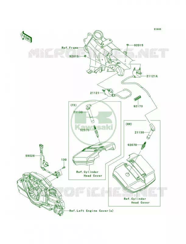 Ignition System Kawasaki MOTOS 1700 2013 Vulcan 1700 Vaquero   VN1700JDF